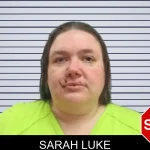 Sarah Luke mugshot