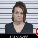 Sasha Carr mugshot