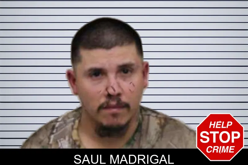 Saul Madrigal mugshot