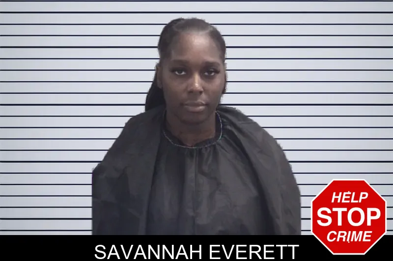 Savannah Everett mugshot