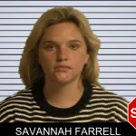 Savannah Farrell mugshot
