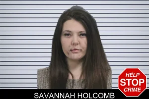 Savannah Holcomb mugshot