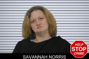 Savannah Norris mugshot