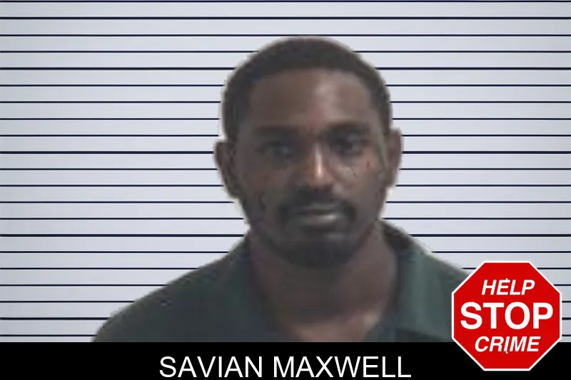 Savian Maxwell mugshot