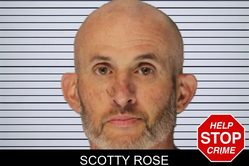 Scotty Rose mugshot