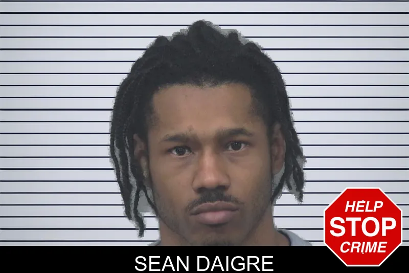 Sean Daigre mugshot