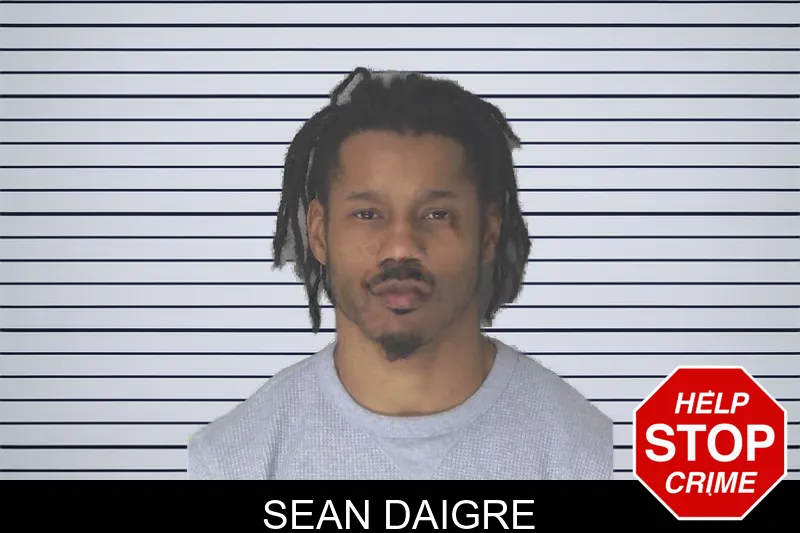 Sean Daigre mugshot