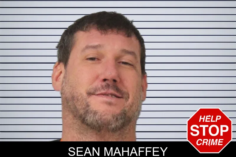 Sean Mahaffey mugshot
