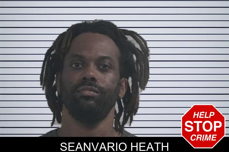 Seanvario Heath mugshot