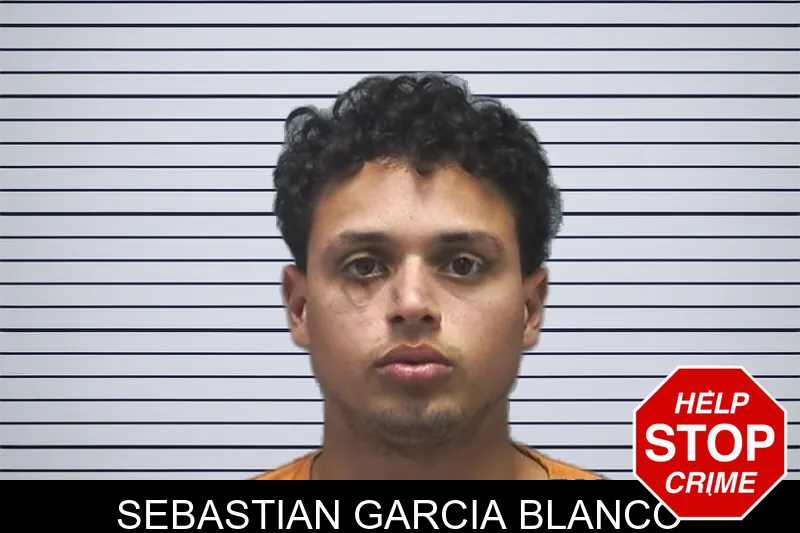 Sebastian Garcia Blanco mugshot