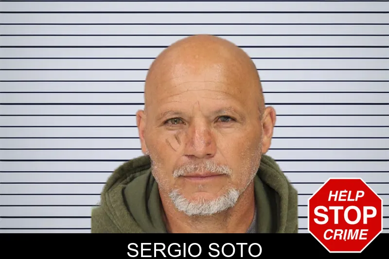 Sergio Soto mugshot