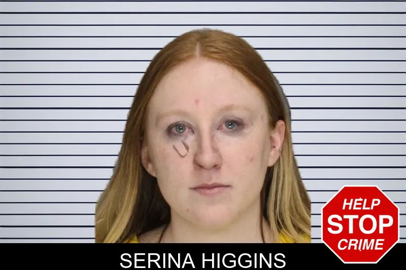 Serina Higgins mugshot