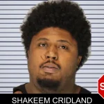 Shakeem Cridland mugshot – Hall County , Georgia Shakeem Cridland mugshot