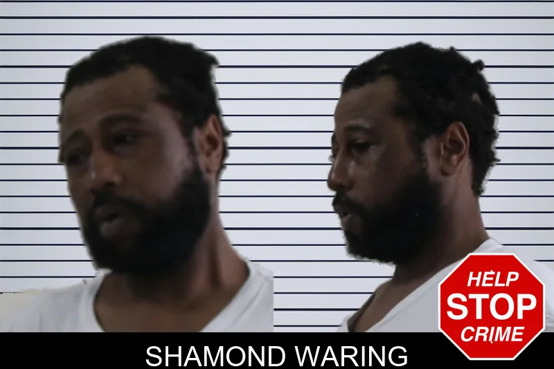 Shamond Waring mugshot – Houston County , Georgia Shamond Waring mugshot