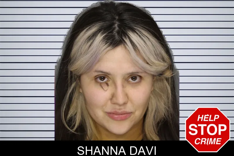 Shanna Davi mugshot