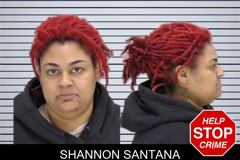 Shannon Santana mugshot
