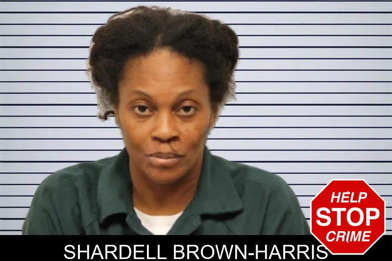 Shardell Brown-Harris mugshot – Chatham County , Georgia Shardell Brown-Harris mugshot