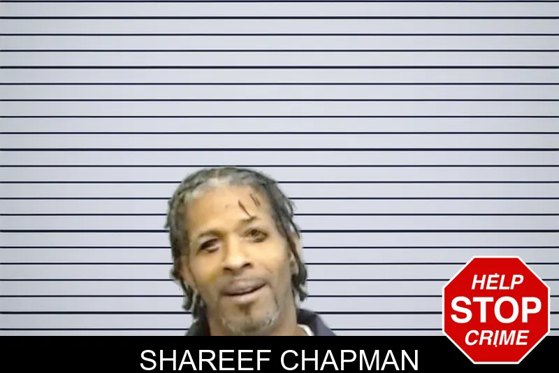 Shareef Chapman mugshot