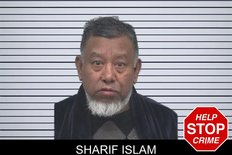 Sharif Islam mugshot