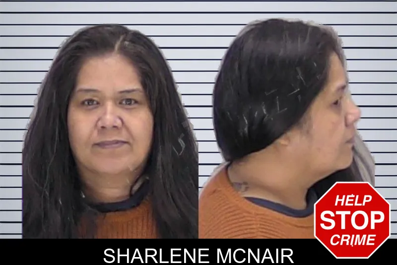 Sharlene McNair mugshot
