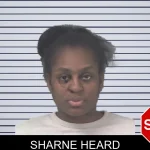 Sharne Heard mugshot