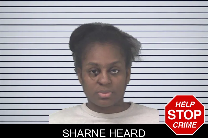 Sharne Heard mugshot