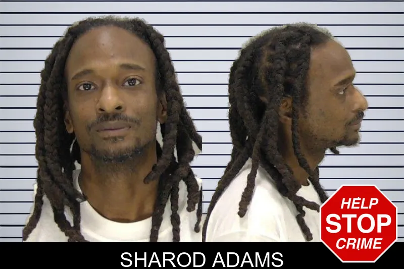 Sharod Adams mugshot