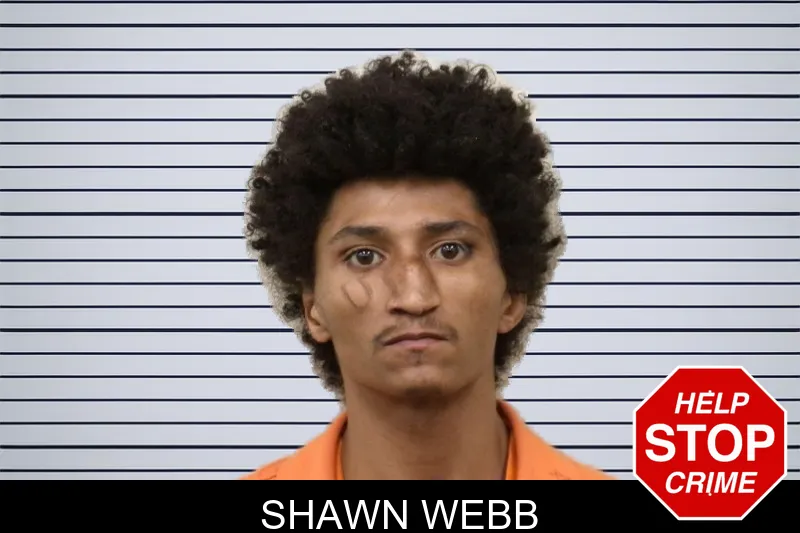 Shawn Webb mugshot