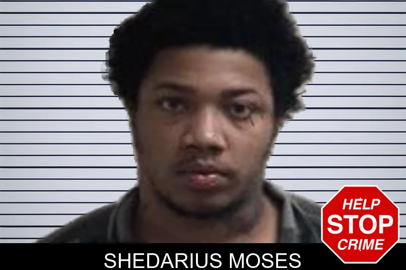 Shedarius Moses mugshot