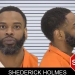 Shederick Holmes mugshot