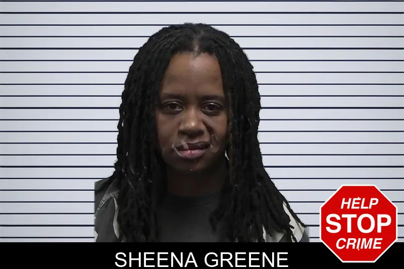 Sheena Greene mugshot