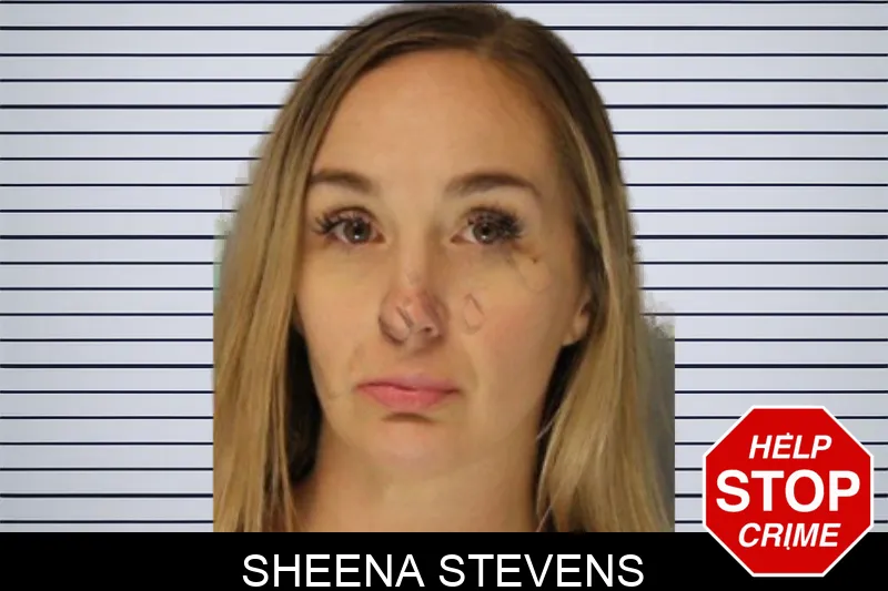 Sheena Stevens mugshot