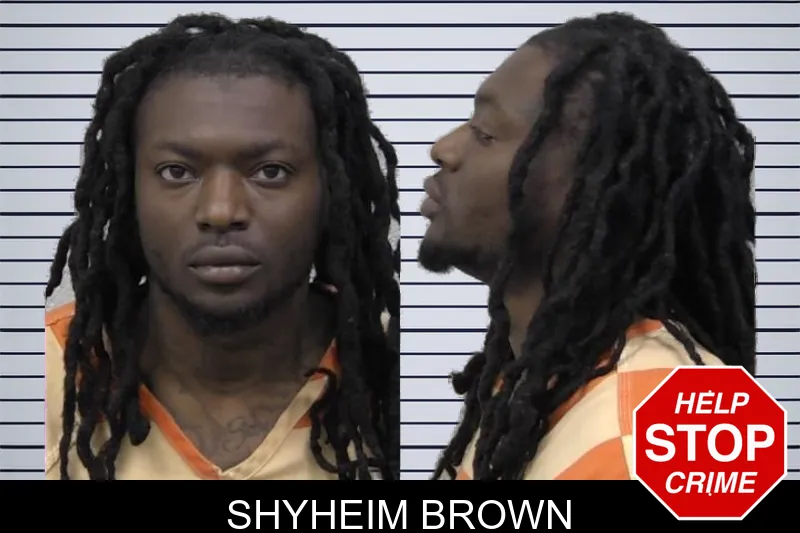 Shyheim Brown mugshot