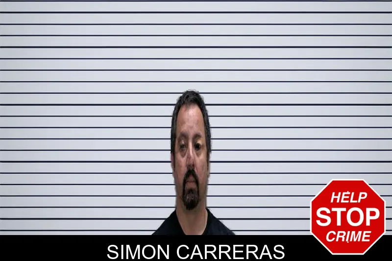 Simon Carreras mugshot