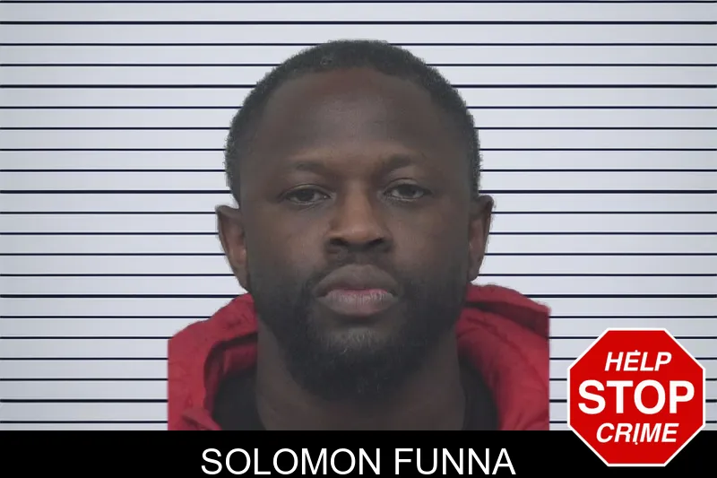 Solomon Funna mugshot