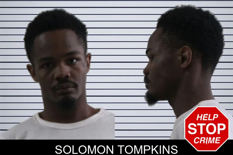 Solomon Tompkins mugshot