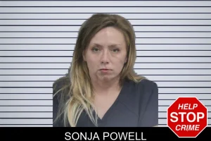 Sonja Powell mugshot