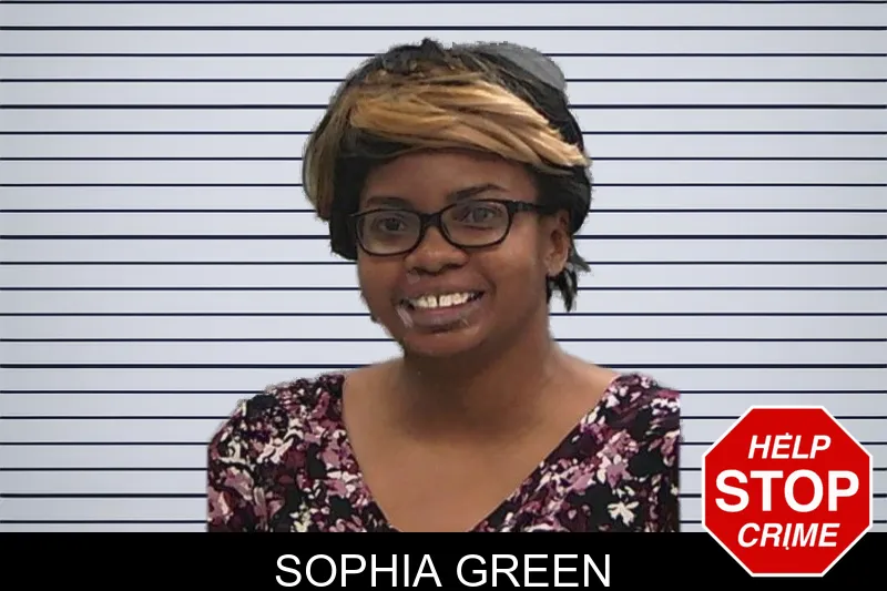 Sophia Green mugshot