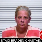 Staci Braden-Chastain mugshot – Bartow County , Georgia Staci Braden-Chastain mugshot