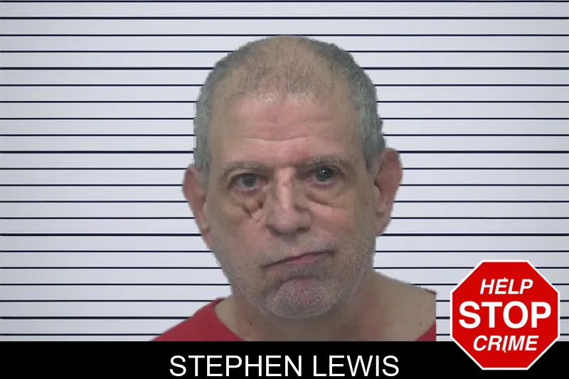 Stephen Lewis mugshot