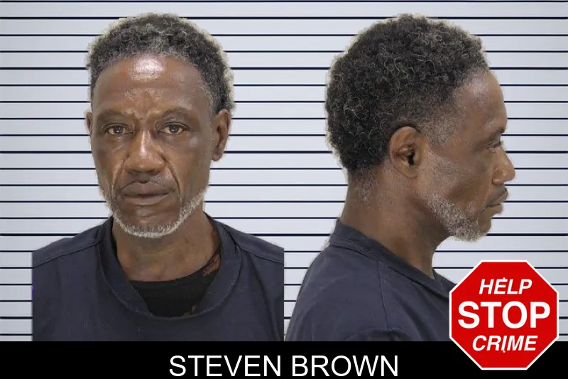 Steven Brown mugshot