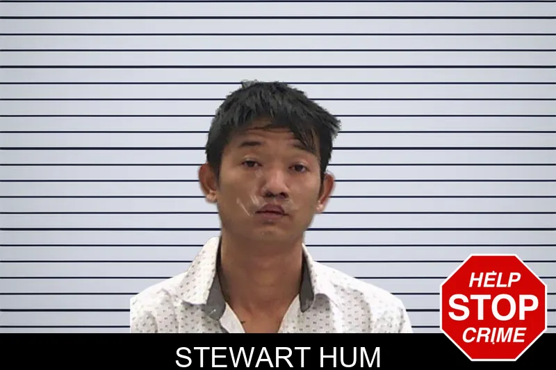 Stewart Hum mugshot