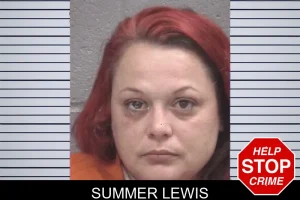 Summer Lewis mugshot