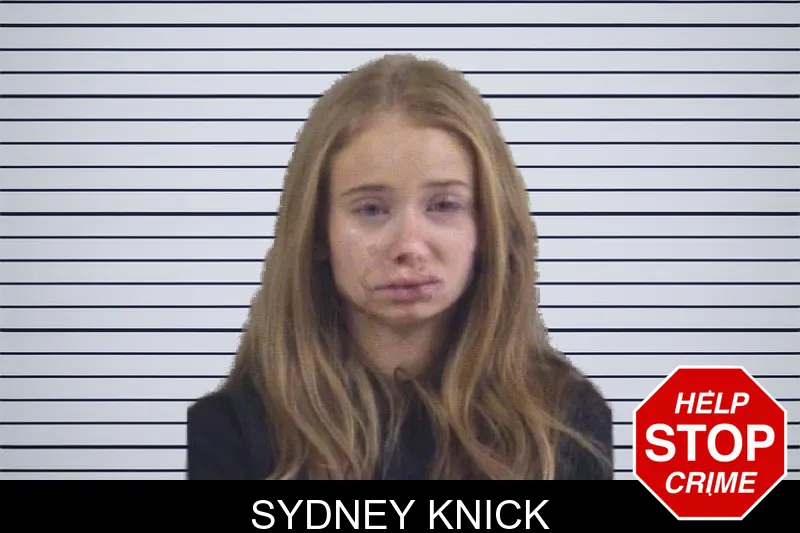 Sydney Knick mugshot