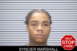 Syncier Marshall mugshot