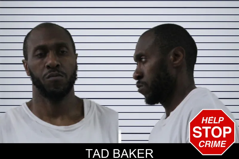 Tad Baker mugshot