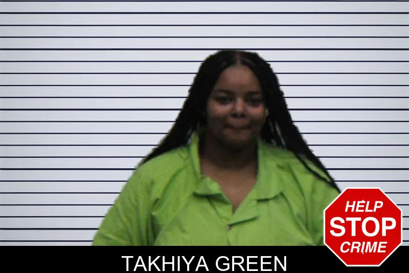 Takhiya Green mugshot – Turner County , Georgia Takhiya Green mugshot