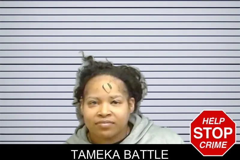 Tameka Battle mugshot