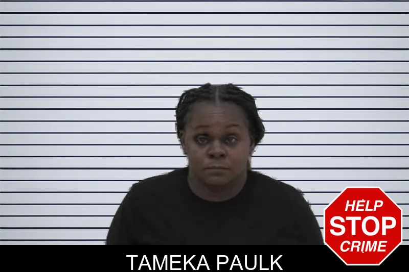 Tameka Paulk mugshot