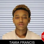 Tamia Francis mugshot